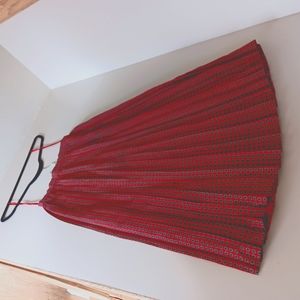 Ralph lauren wool classic pleated skirt